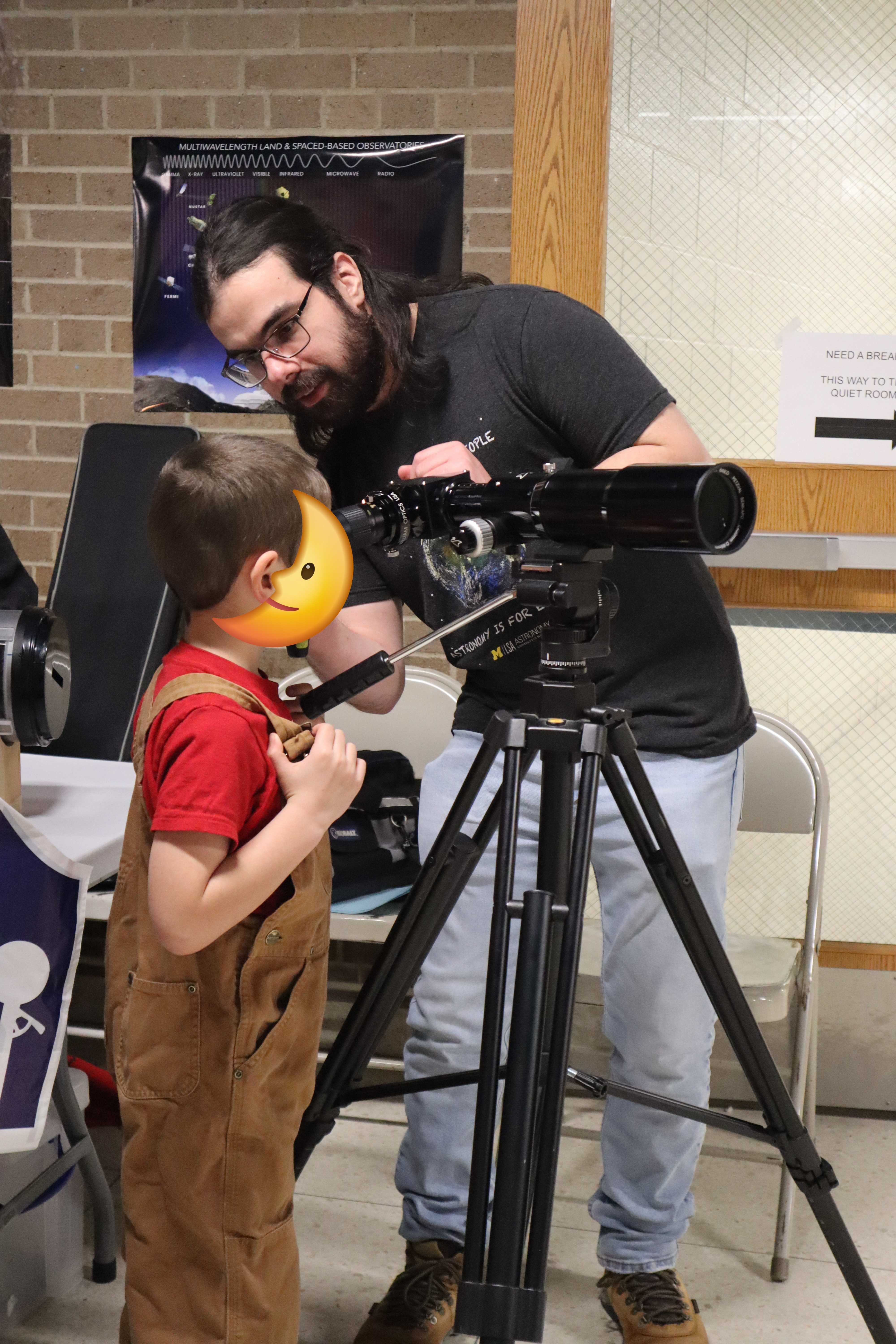 Astronomy outreach event photo 2