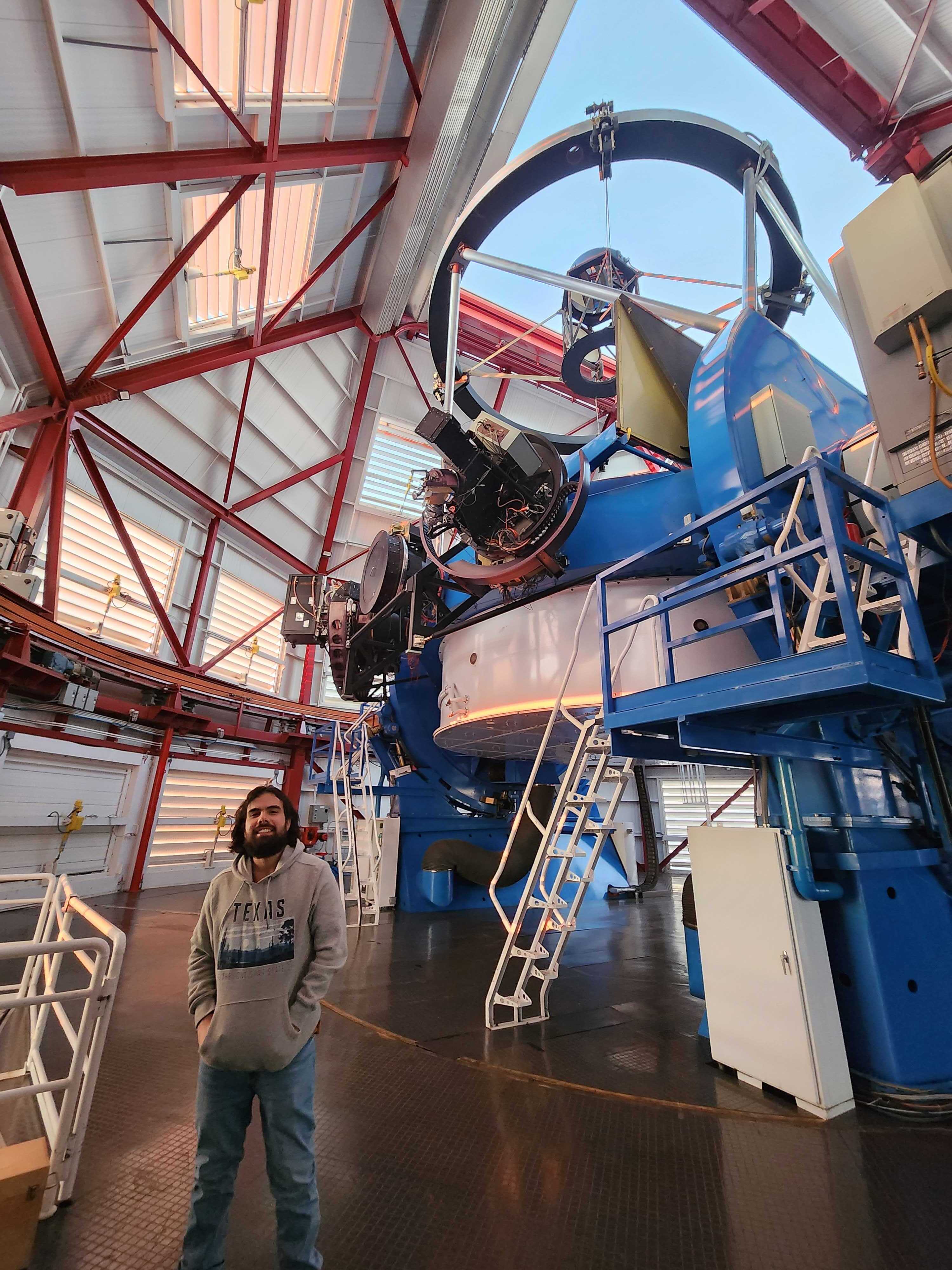 At the Magellan Baade Telescope