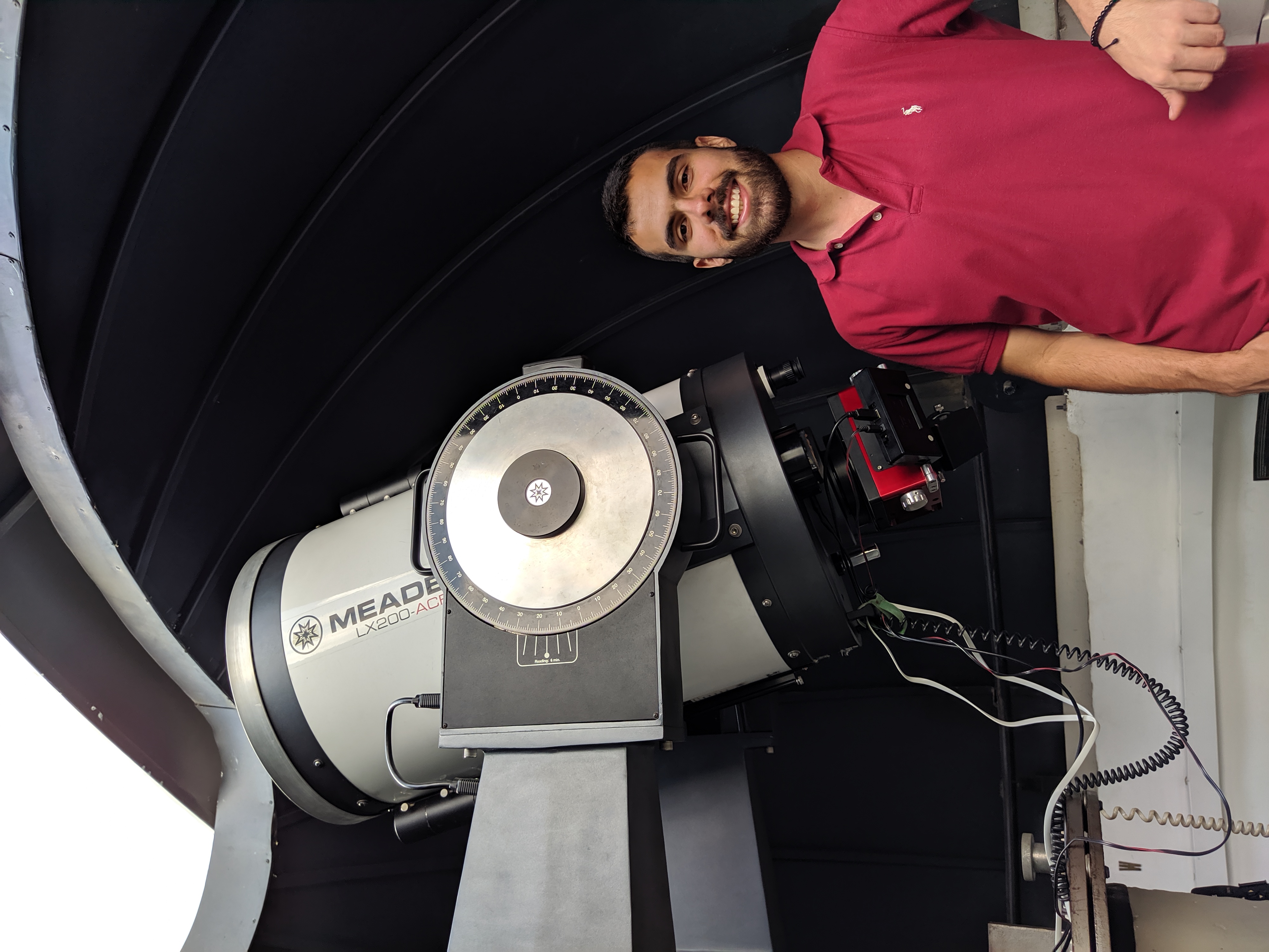 At the Universidad Tecnológica de Pereira observatory